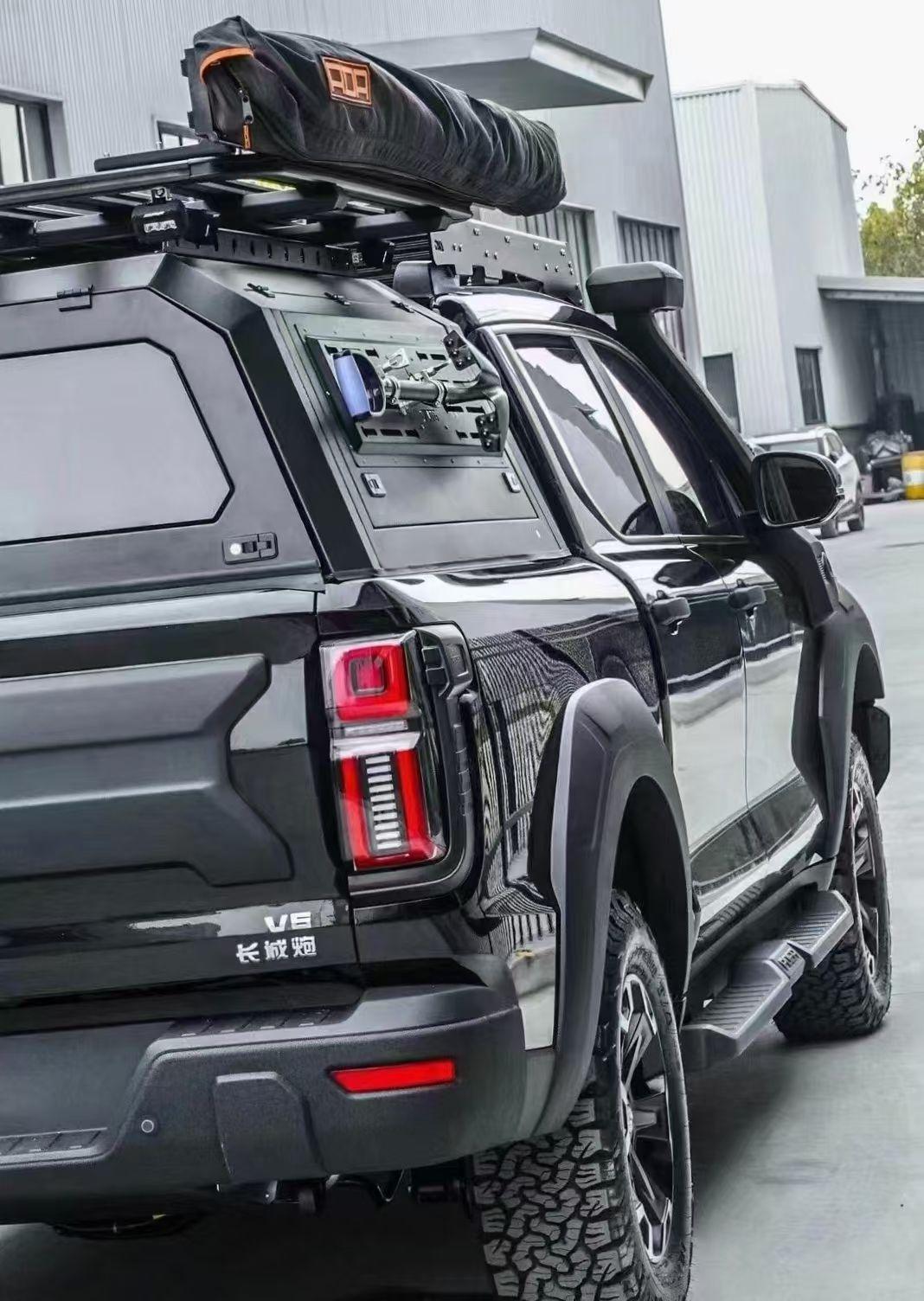 Tri-Opening Pickup Truck Hardtop Canopy