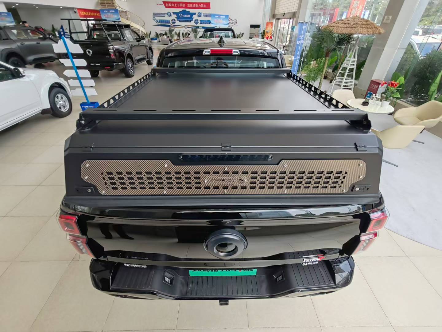 Tri-Opening Half-Height Hardtop Canopy