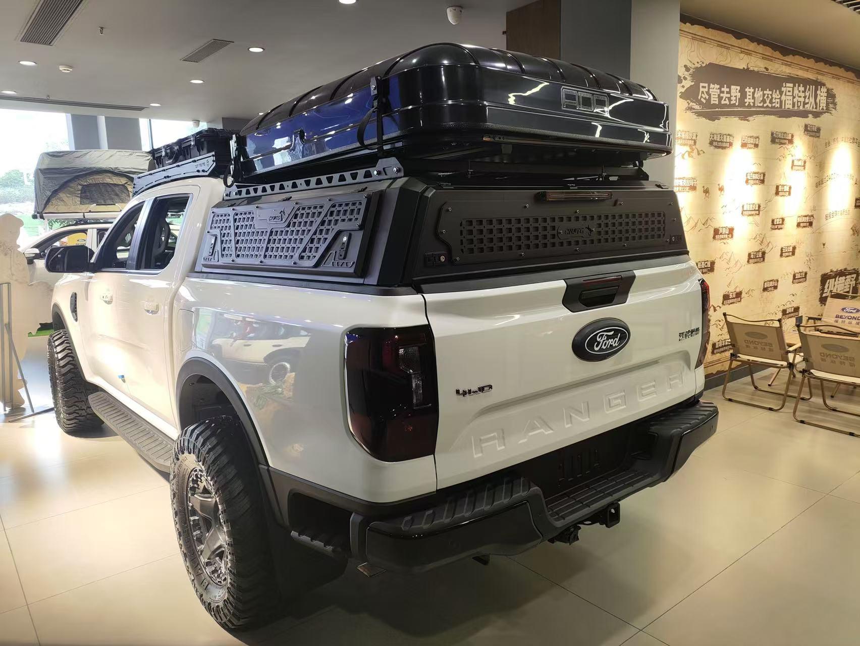 Tri-Opening Half-Height Hardtop Canopy