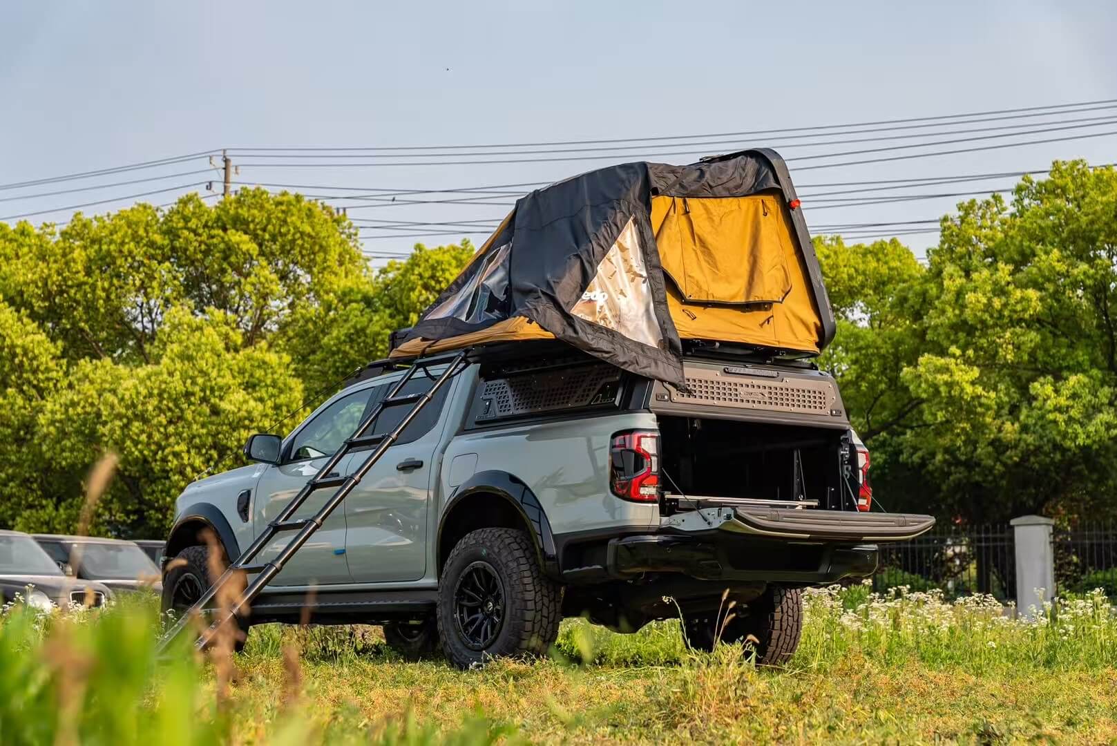 Tri-Opening Half-Height Hardtop Canopy