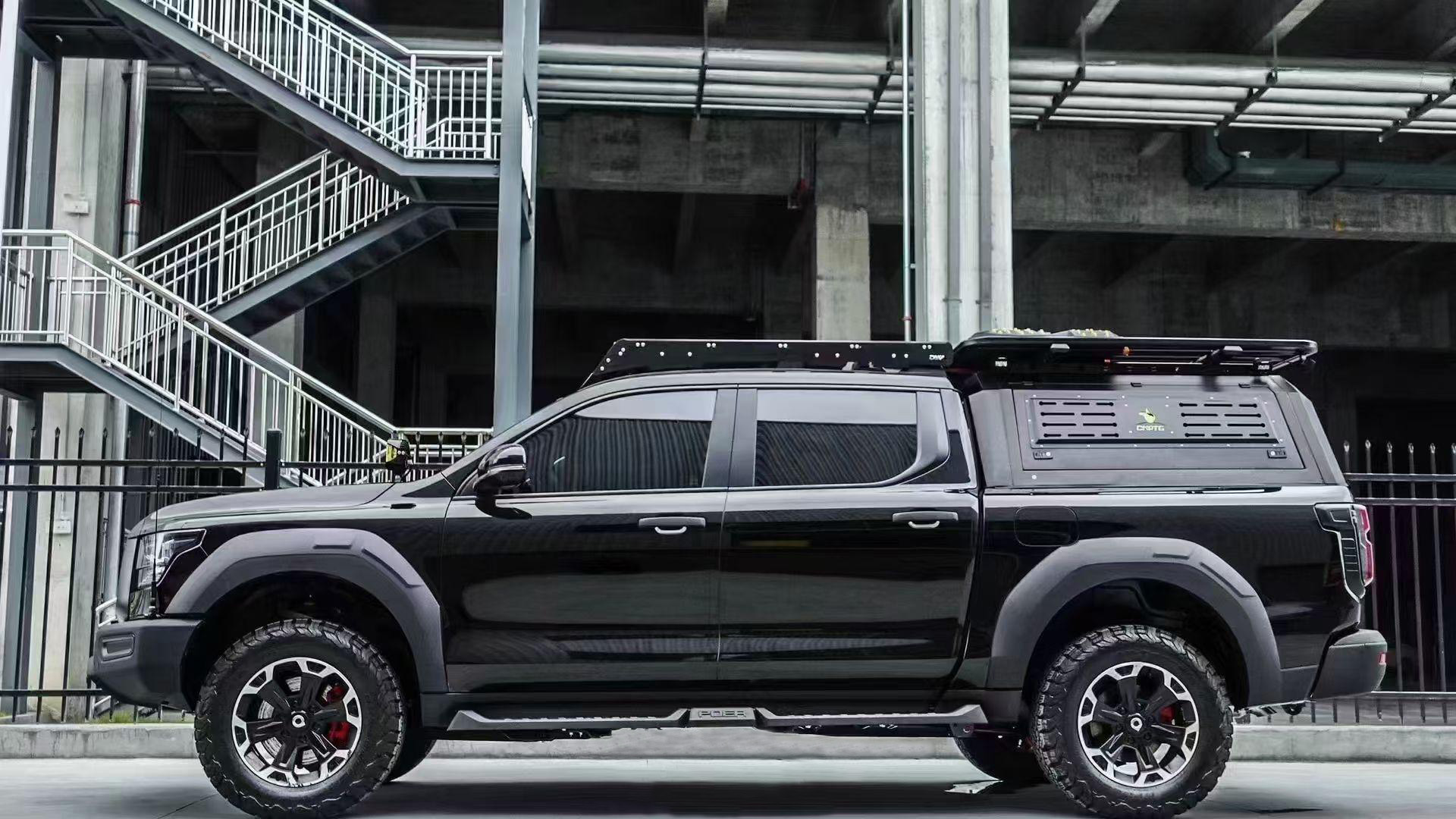 Tri-Opening Pickup Truck Hardtop Canopy