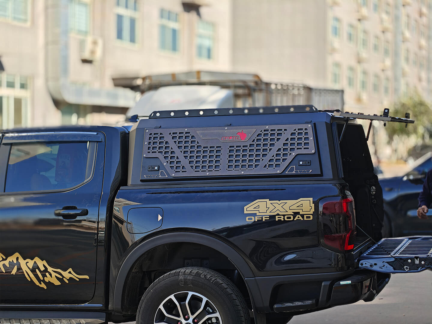 Tri-Opening Hardtop Canopy