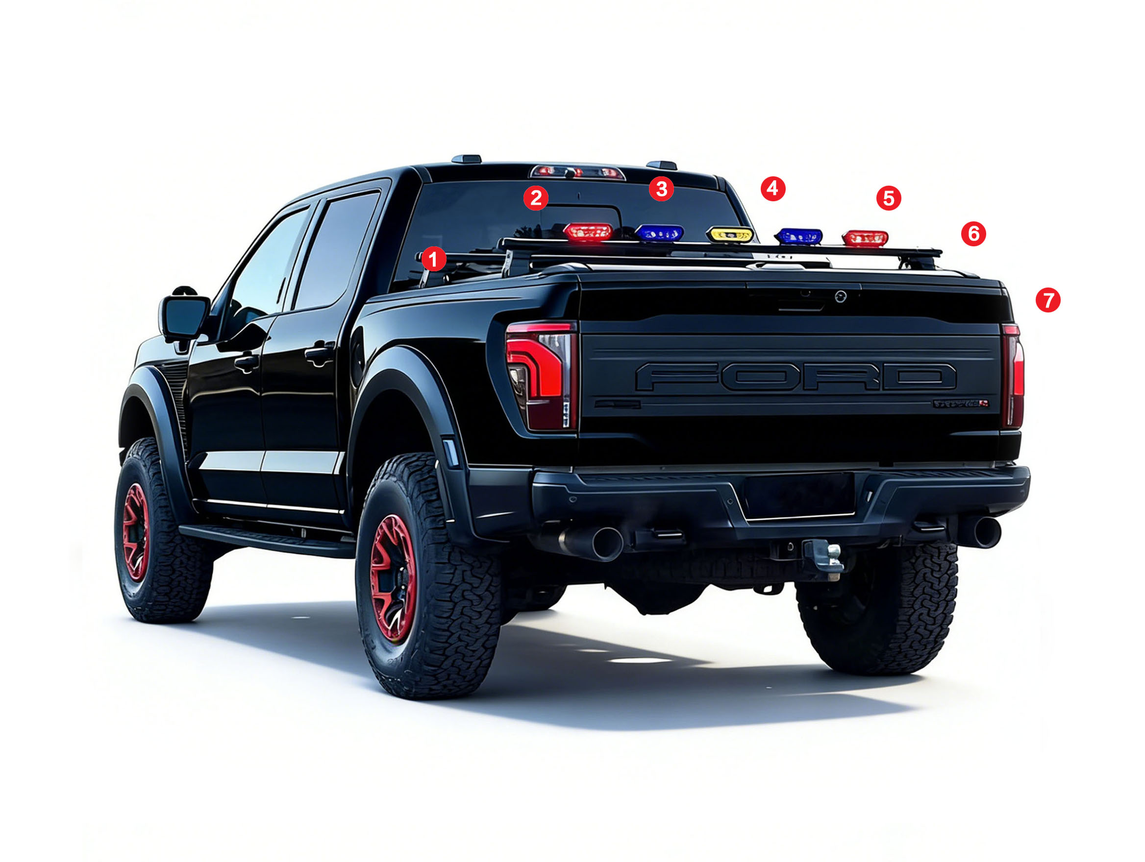 Pickup Multi-Function Heavy Duty Cross Bars
