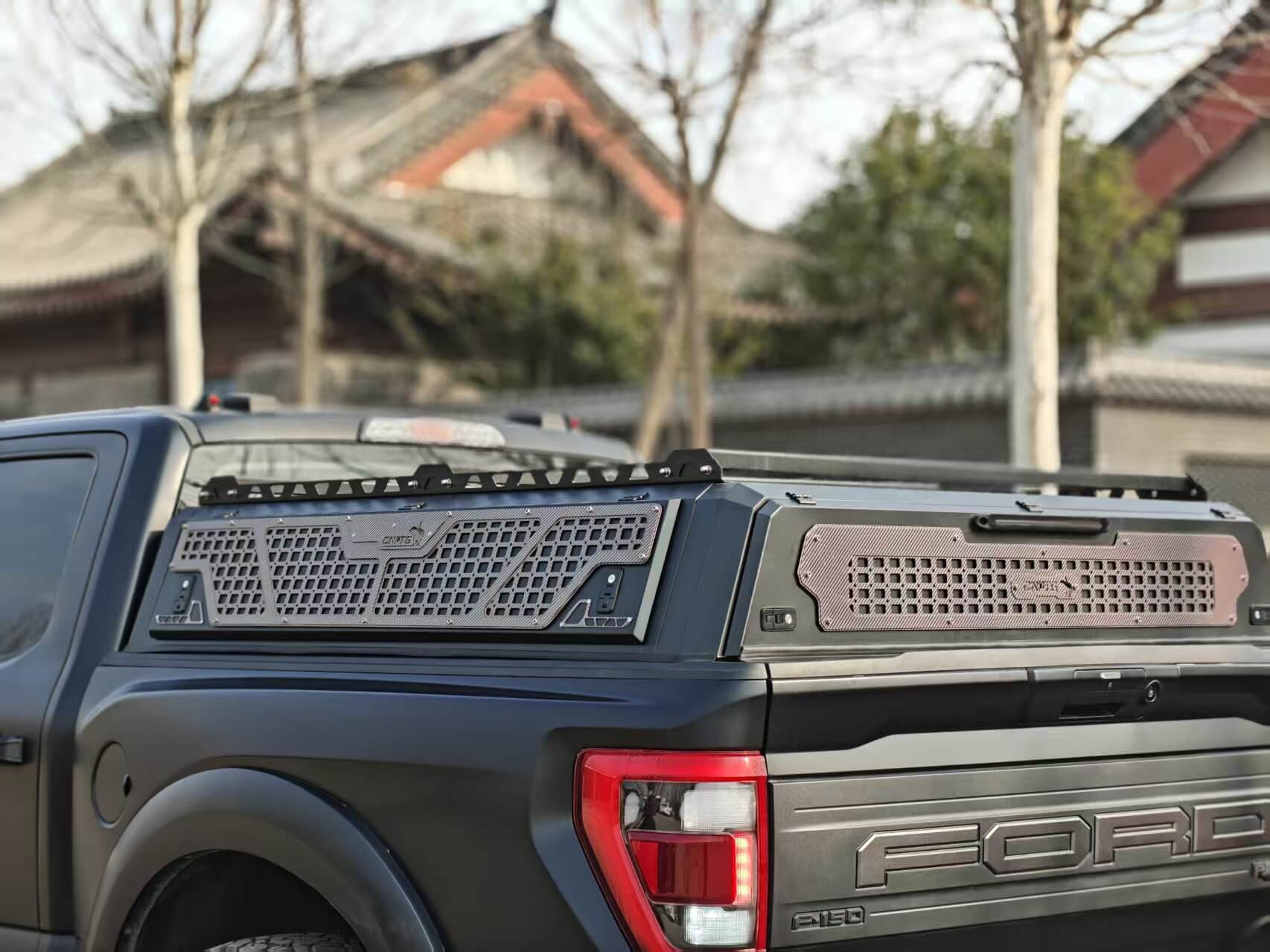 Tri-Opening Half-Height Hardtop Canopy