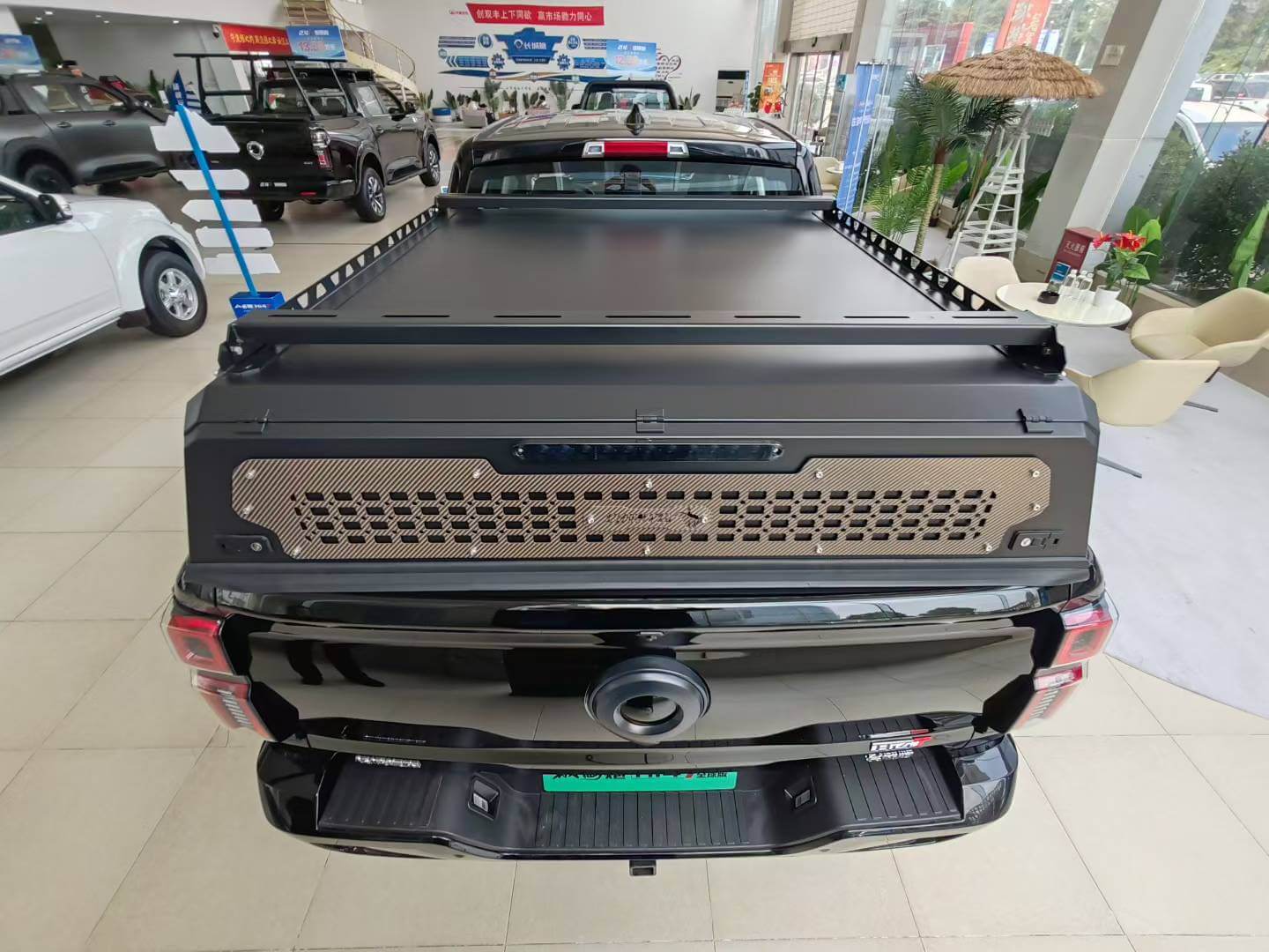 Tri-Opening Half-Height Hardtop Canopy