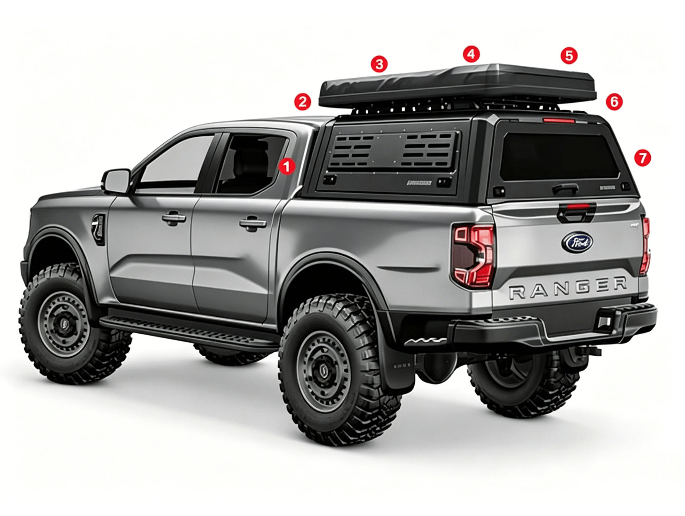 Truck Caps High Canopy
