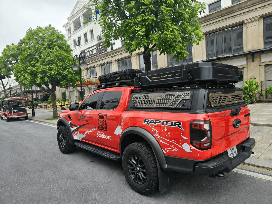 Tri-Opening Half-Height Hardtop Canopy
