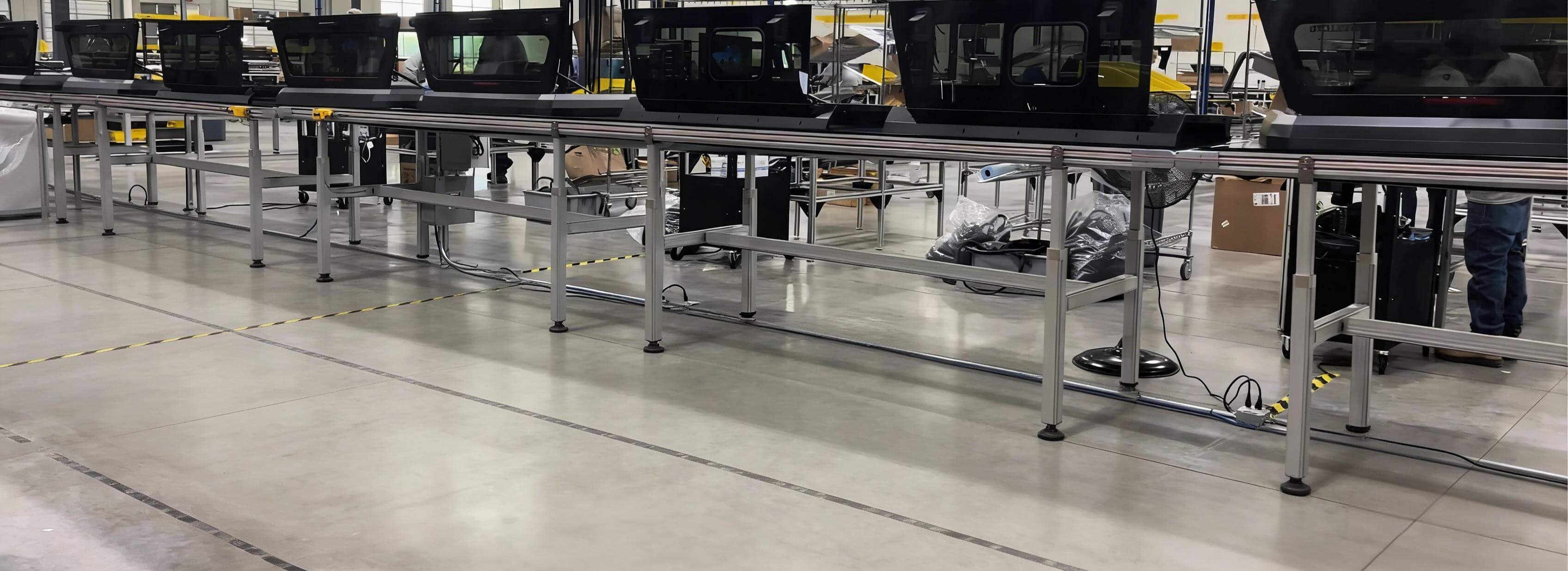 Black Truck Cap Production Line