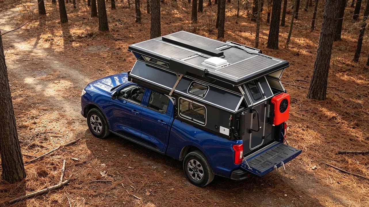 Electric Foldable Hardtop Camper