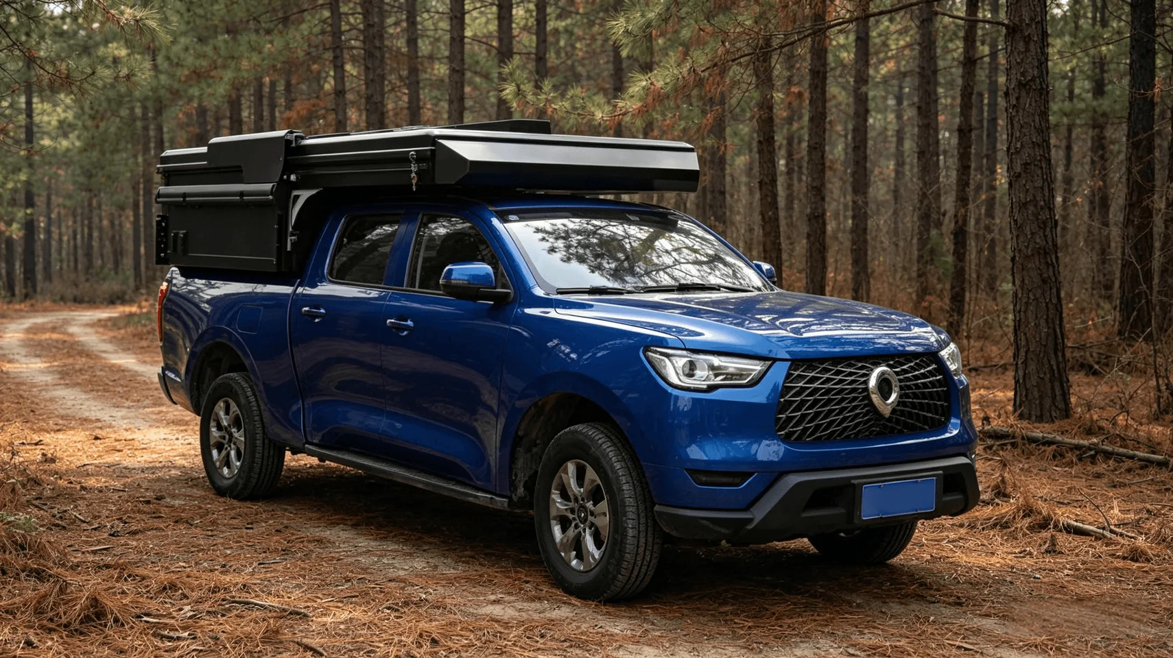 Electric Folding Hardtop Pickup Camper Shell