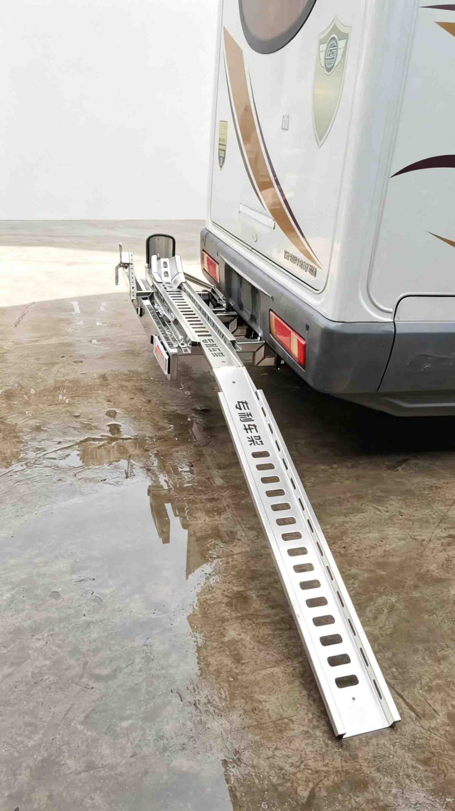 Motorcycle Electric Lift & Fold Carrier
