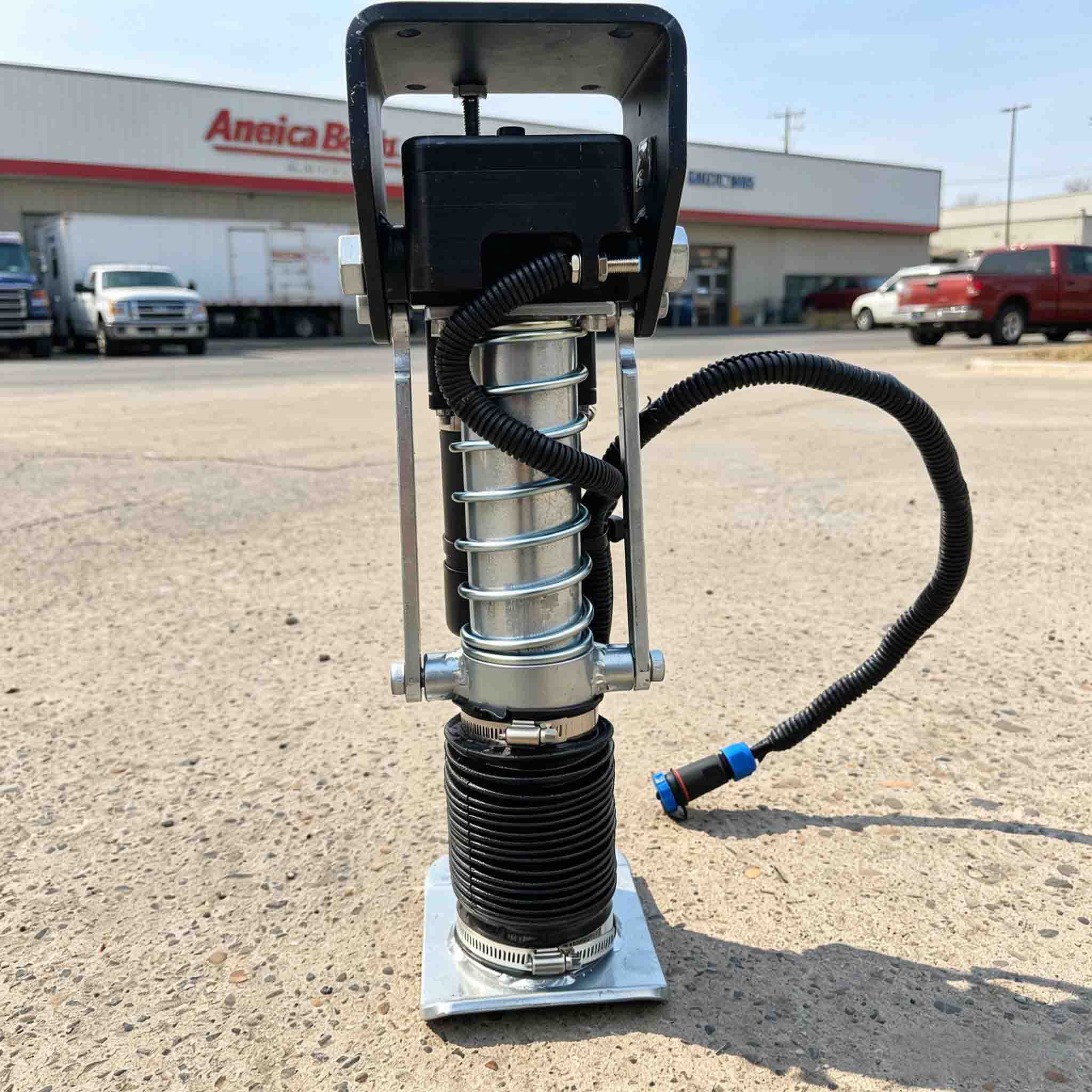 RV Electric Foldable Leveling Jacks (4XZ Heavy Duty)