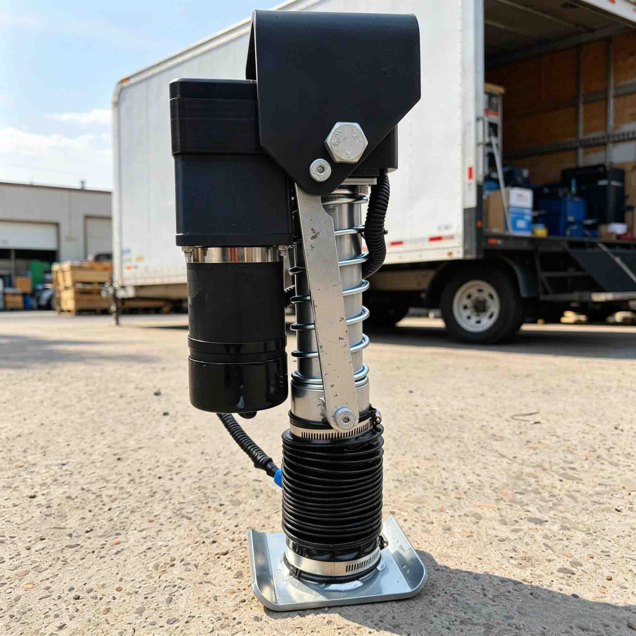 RV Electric Foldable Leveling Jacks (4XZ Heavy Duty)